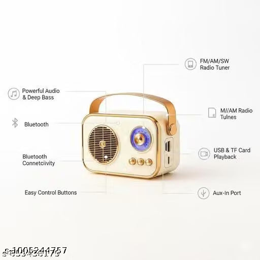 Portable 10w bluetooth speaker